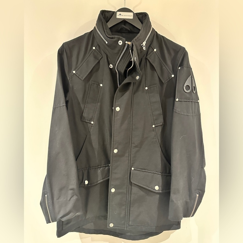 [Men] Moose Knuckles Lightweight Parka Jacket - Size S